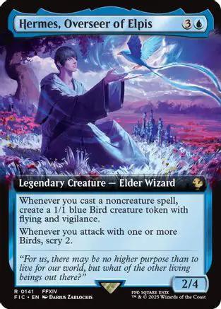 Hermes, Overseer of Elpis (Extended Art) (FIC-141) - Commander: FINAL FANTASY