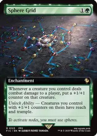 Sphere Grid (Extended Art) (FIC-123) - Commander: FINAL FANTASY