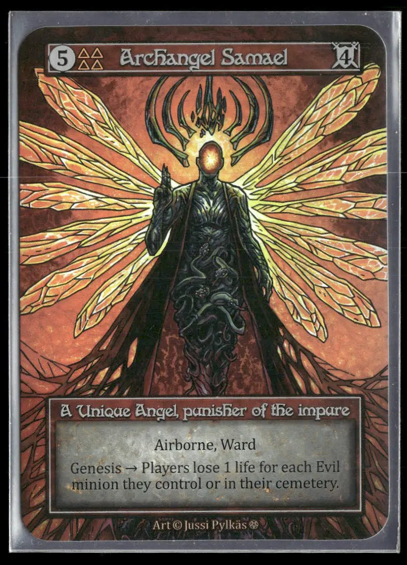 Sorcery: Contested Realm Gothic (GT) Archangel Samael (Foil) #