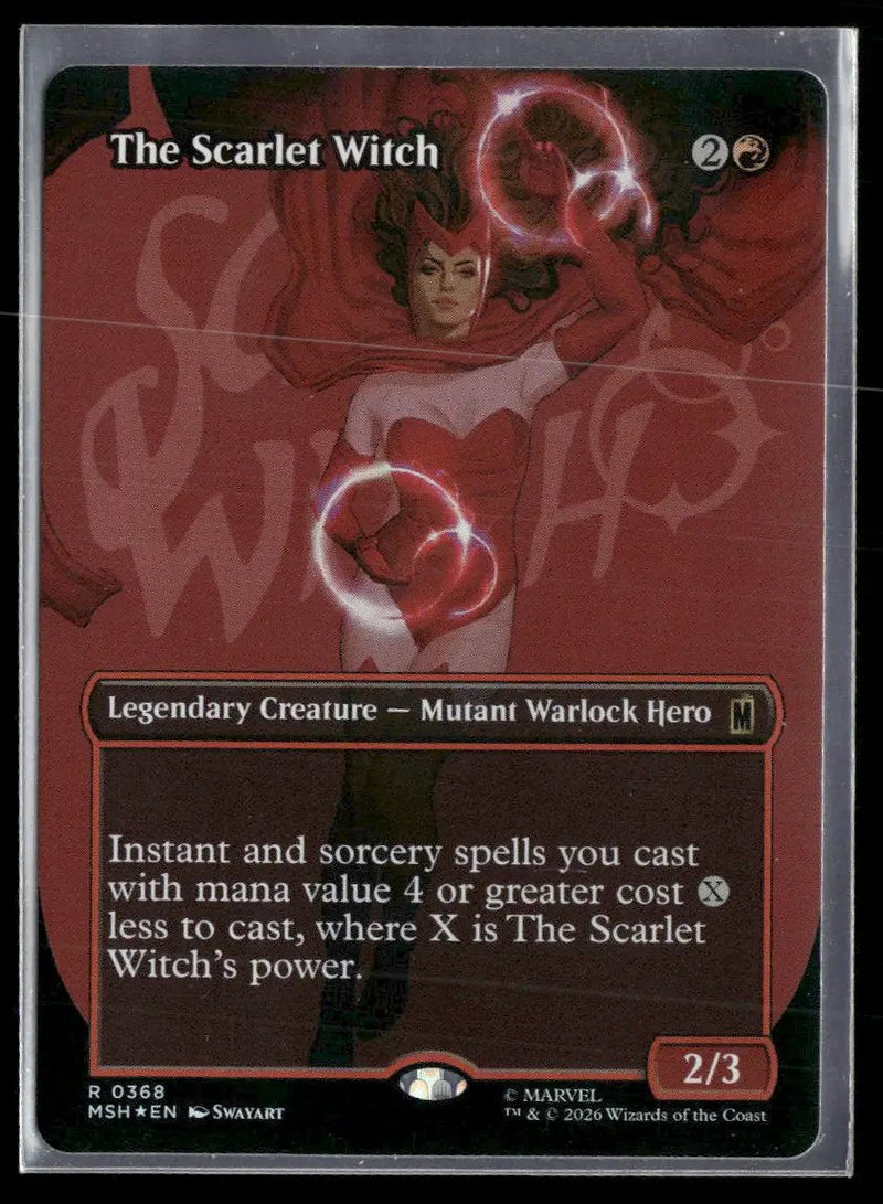 Marvel Super Heroes The Scarlet Witch (Borderless) #368