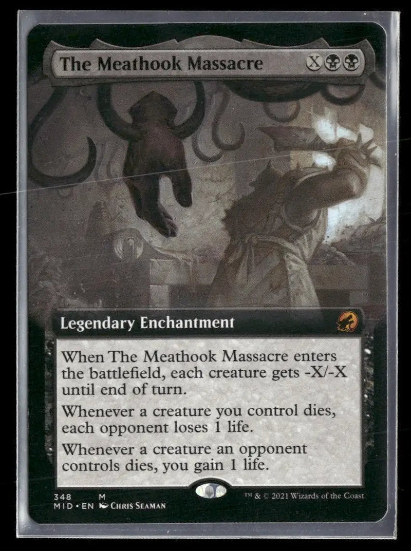 Innistrad: Midnight Hunt The Meathook Massacre (Extended Art) #348