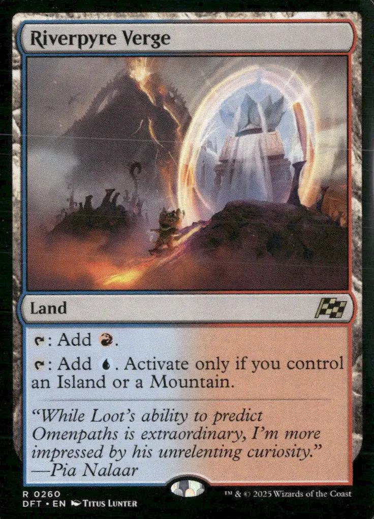 Aetherdrift Riverpyre Verge #260