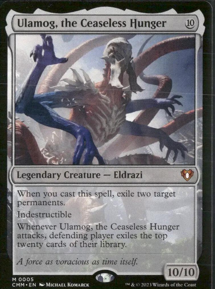 Commander Masters Ulamog, the Ceaseless Hunger #5