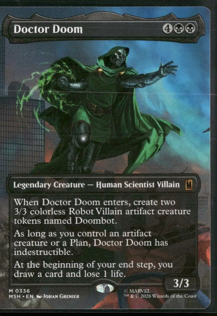 Marvel Super Heroes Doctor Doom (Borderless) (0336) #336