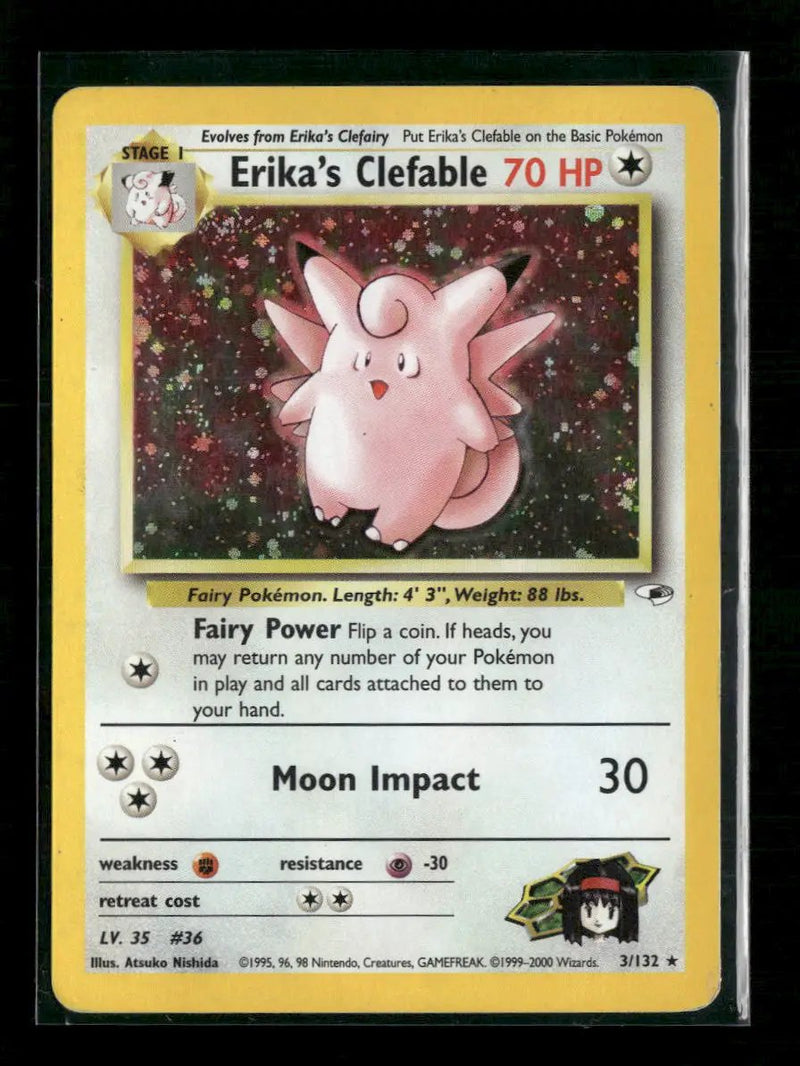 Gym Heroes Erika's Clefable #003/132
