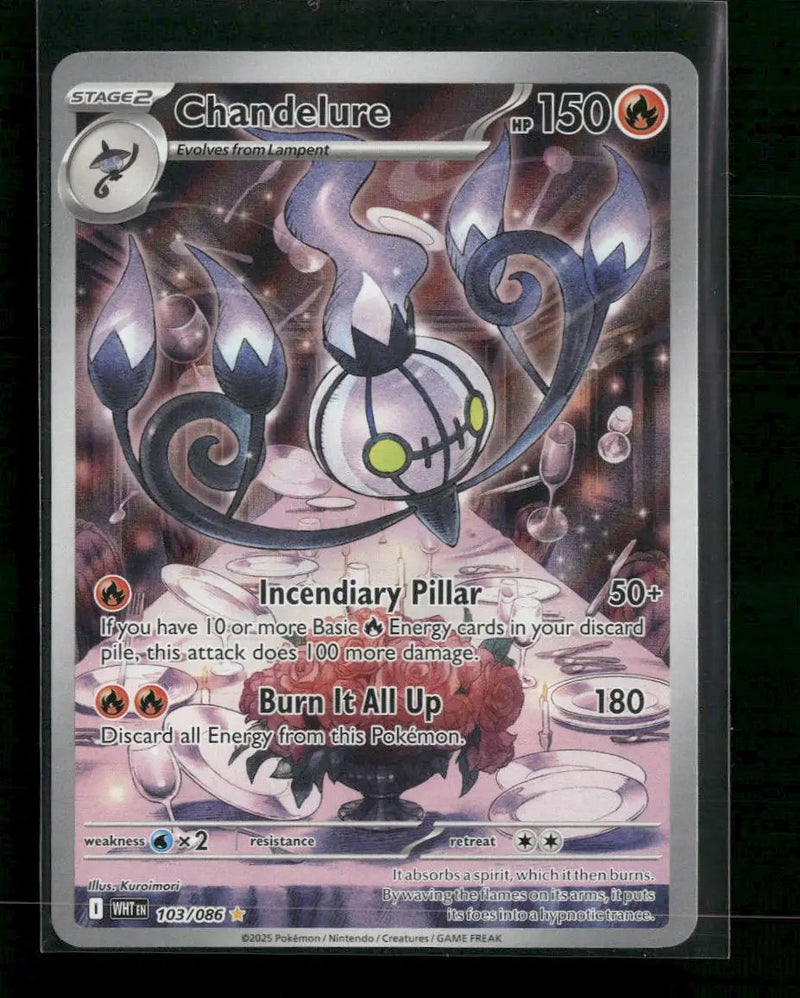 SV: White Flare Chandelure #103/086