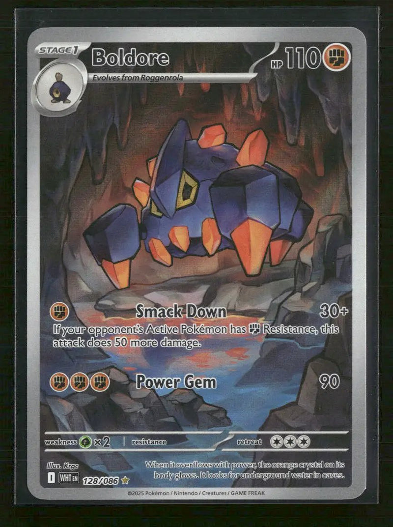SV: White Flare Boldore #128/086