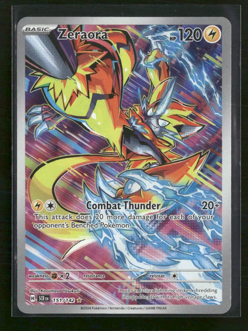 SV07: Stellar Crown Zeraora #151/142
