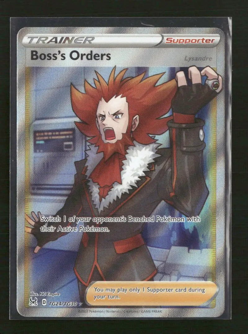 SWSH11: Lost Origin Trainer Gallery Boss's Orders #TG24/TG30
