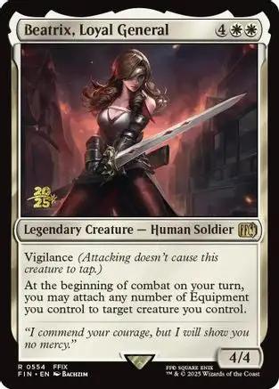 Beatrix, Loyal General (PRE-554) - Prerelease Cards Foil