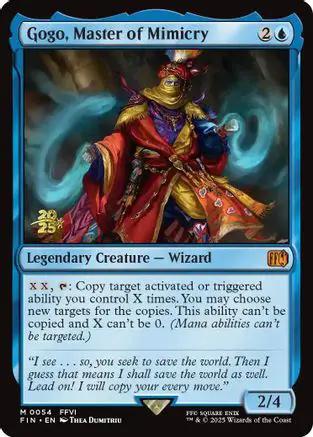 Gogo, Master of Mimicry (PRE-054) - Prerelease Cards Foil