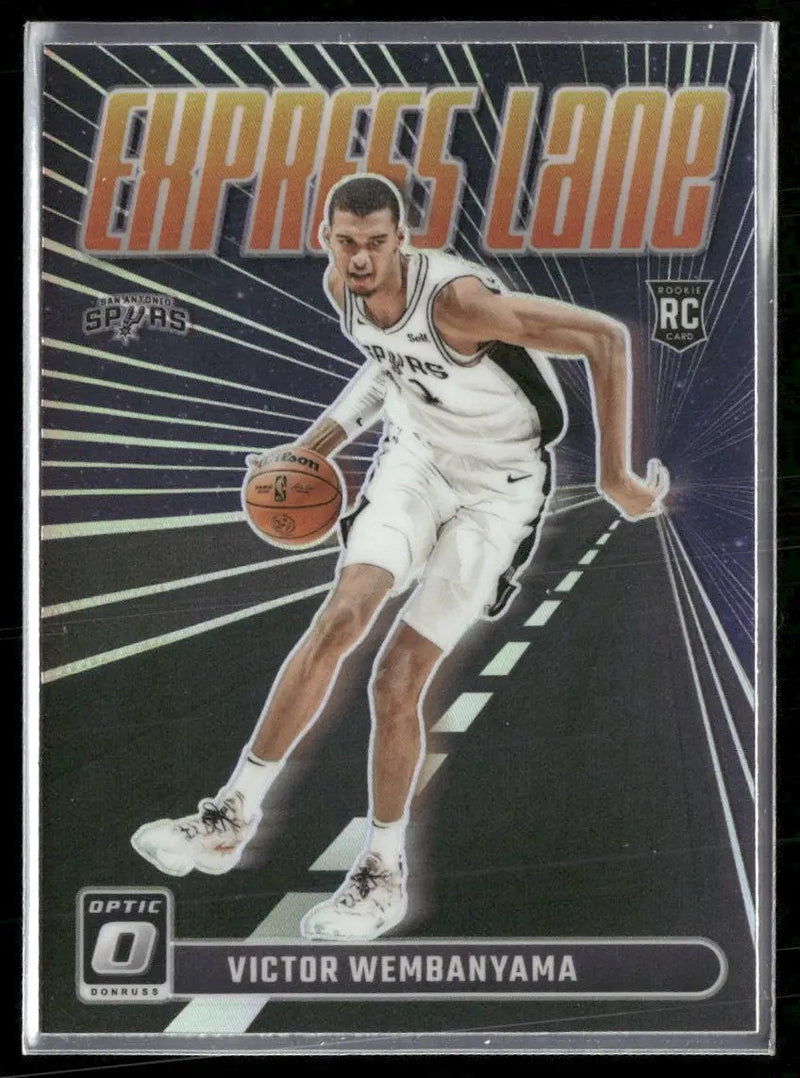 2023-24 Donruss Optic Express Lane Holo Victor Wembanyama #8
