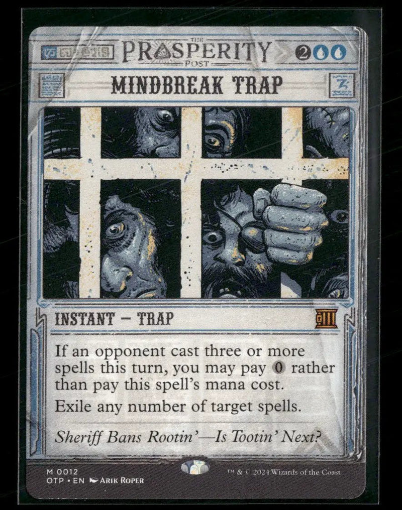 Outlaws of Thunder Junction: Breaking News Mindbreak Trap #12