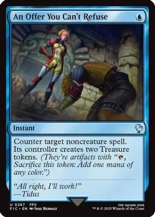 An Offer You Can't Refuse (Surge Foil) (FIC-267) - Commander: FINAL FANTASY Foil
