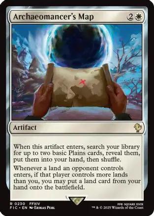 Archaeomancer's Map (Surge Foil) (FIC-230) - Commander: FINAL FANTASY Foil
