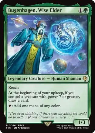 Bugenhagen, Wise Elder (Surge Foil) (FIC-066) - Commander: FINAL FANTASY Foil