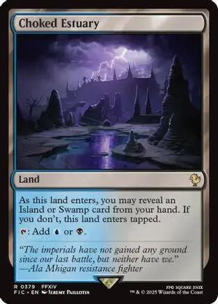 Choked Estuary (Surge Foil) (FIC-379) - Commander: FINAL FANTASY Foil