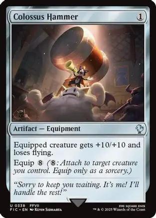 Colossus Hammer (Surge Foil) (FIC-338) - Commander: FINAL FANTASY Foil