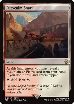 Furycalm Snarl (Surge Foil) (FIC-397) - Commander: FINAL FANTASY Foil