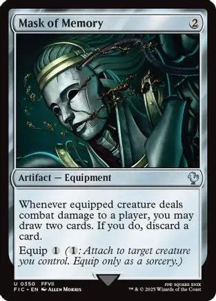 Mask of Memory (Surge Foil) (FIC-350) - Commander: FINAL FANTASY Foil