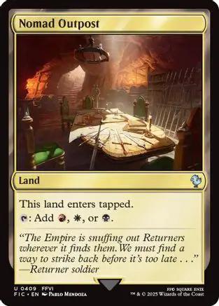 Nomad Outpost (Surge Foil) (FIC-409) - Commander: FINAL FANTASY Foil