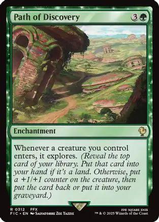 Path of Discovery (Surge Foil) (FIC-312) - Commander: FINAL FANTASY Foil