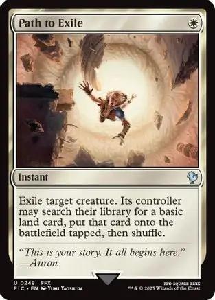 Path to Exile (Surge Foil) (FIC-248) - Commander: FINAL FANTASY Foil