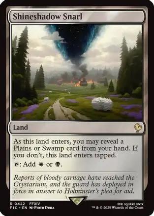 Shineshadow Snarl (Surge Foil) (FIC-422) - Commander: FINAL FANTASY Foil