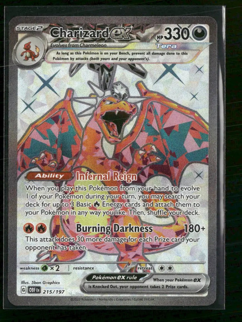SV03: Obsidian Flames Charizard ex #215/197
