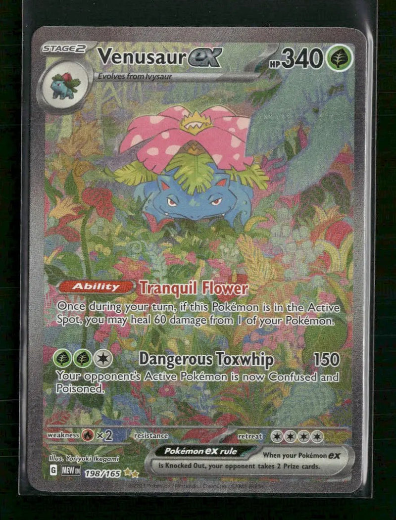 SV: Scarlet & Violet 151 Venusaur ex #198/165