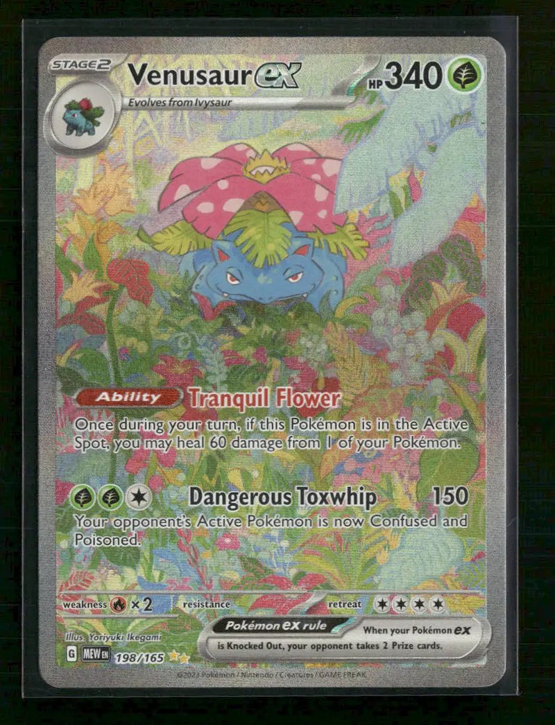 SV: Scarlet & Violet 151 Venusaur ex #198/165