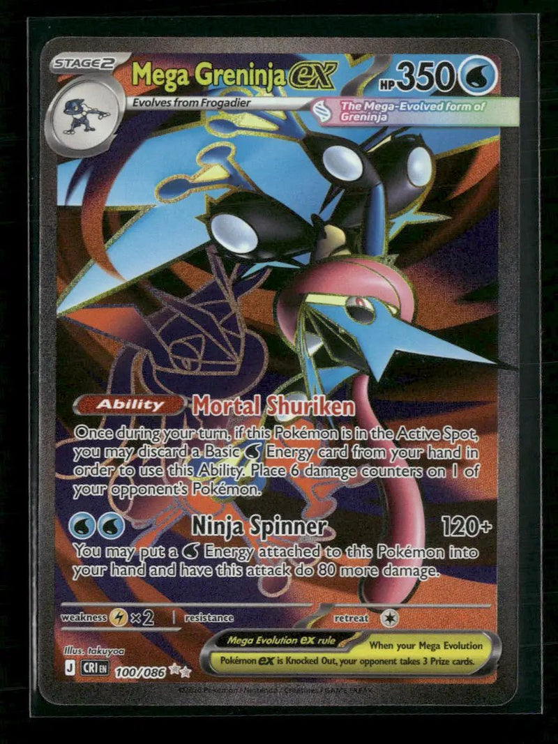 ME04: Chaos Rising Mega Greninja ex #100/086