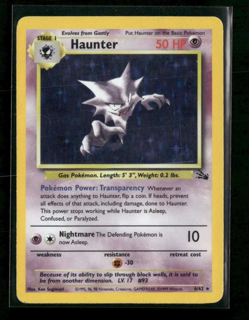Fossil Haunter (6) Unlimited #06/62