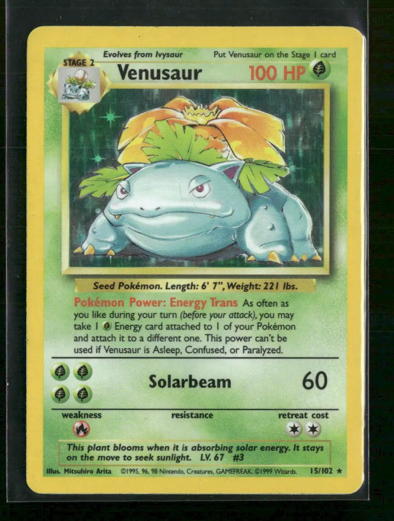 Base Set Venusaur #015/102