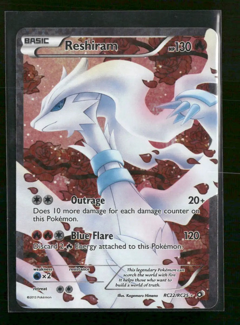 Legendary Treasures: Radiant Collection Reshiram (Full Art) #RC22/RC25