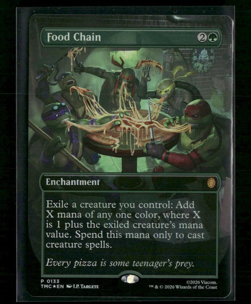 Commander: Teenage Mutant Ninja Turtles Food Chain (Borderless) Foil #133