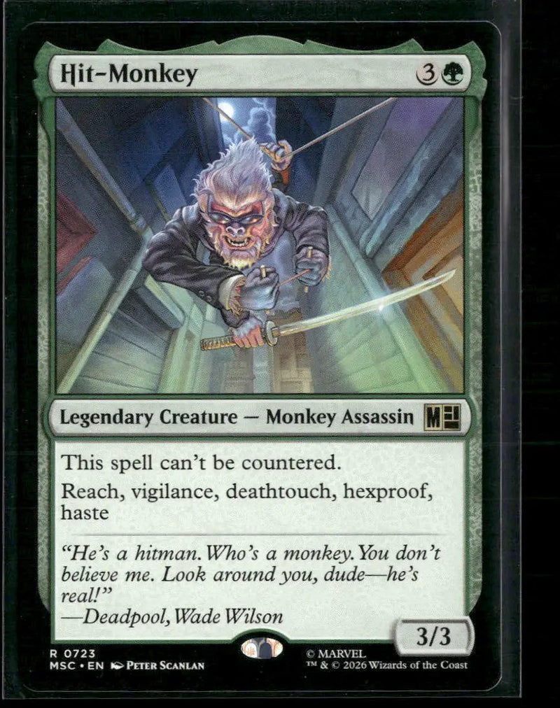 Commander: Marvel Super Heroes Hit-Monkey #723