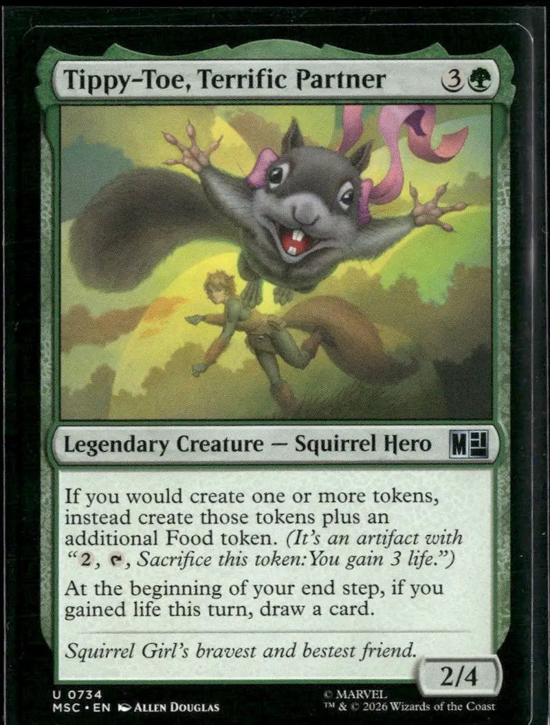 Commander: Marvel Super Heroes Tippy-Toe, Terrific Partner #734