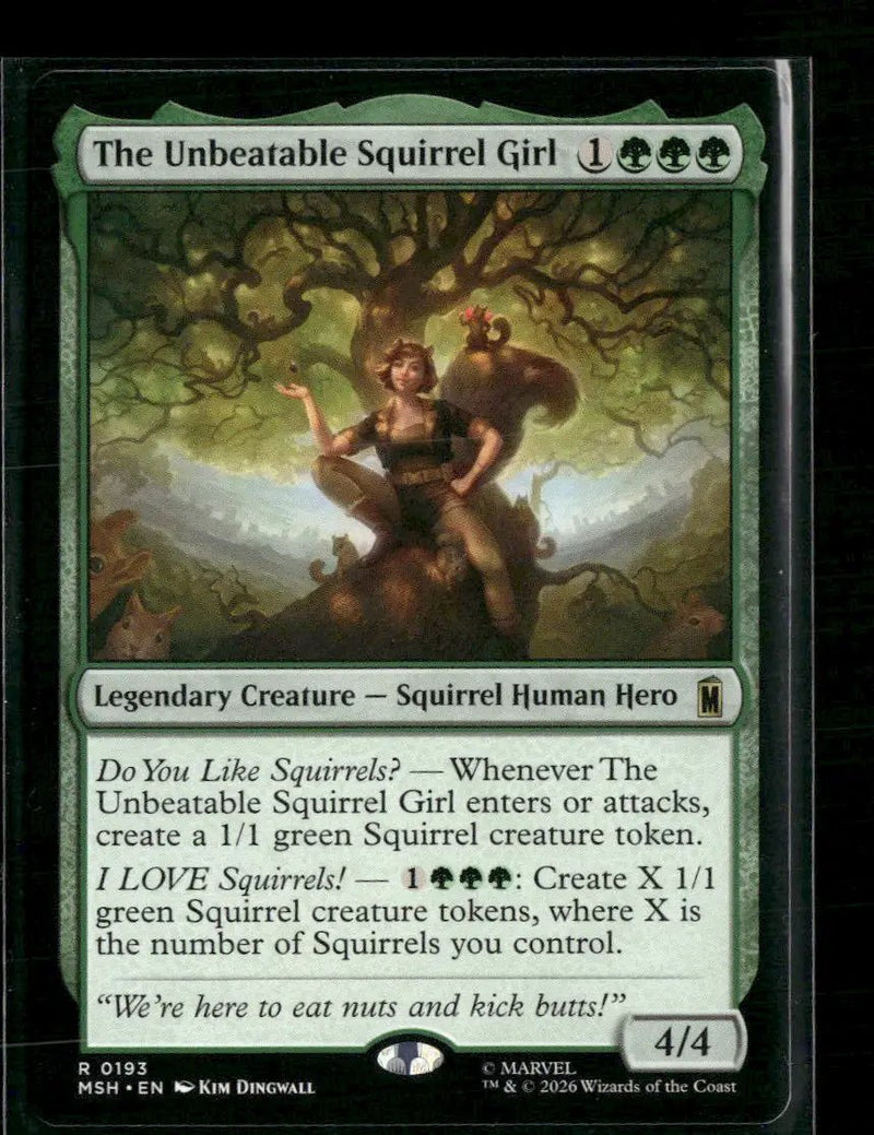Marvel Super Heroes The Unbeatable Squirrel Girl #193