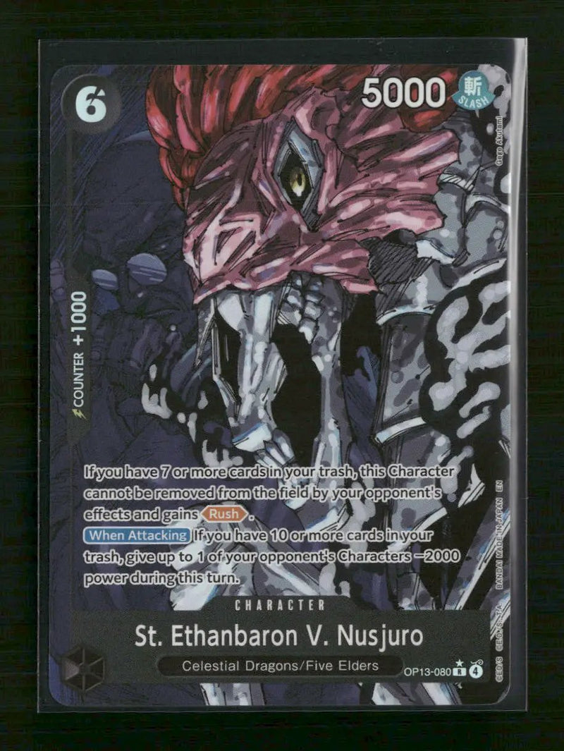 Carrying On His Will St. Ethanbaron V. Nusjuro (Alternate Art) #OP13-080