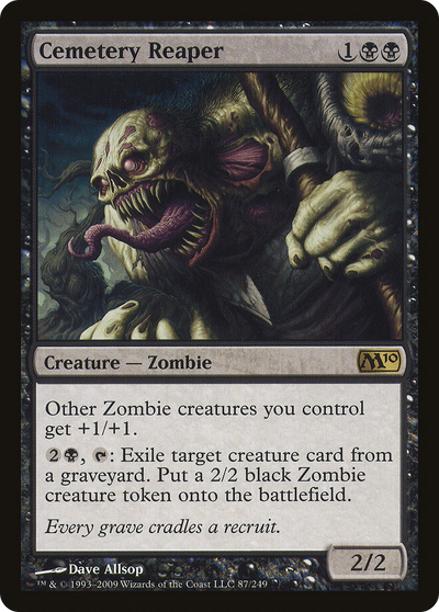 Cemetery Reaper (M10-087) - Magic 2010 Foil