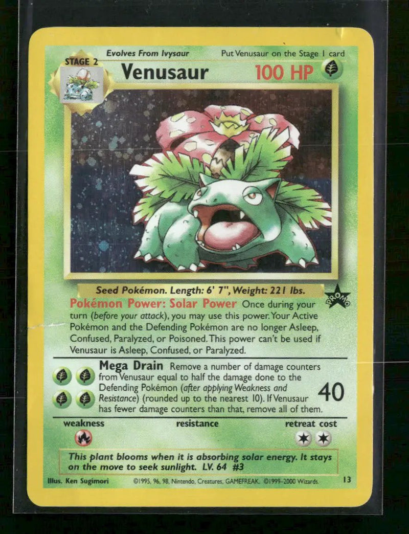 WoTC Promo Venusaur #13/53 *Damaged*
