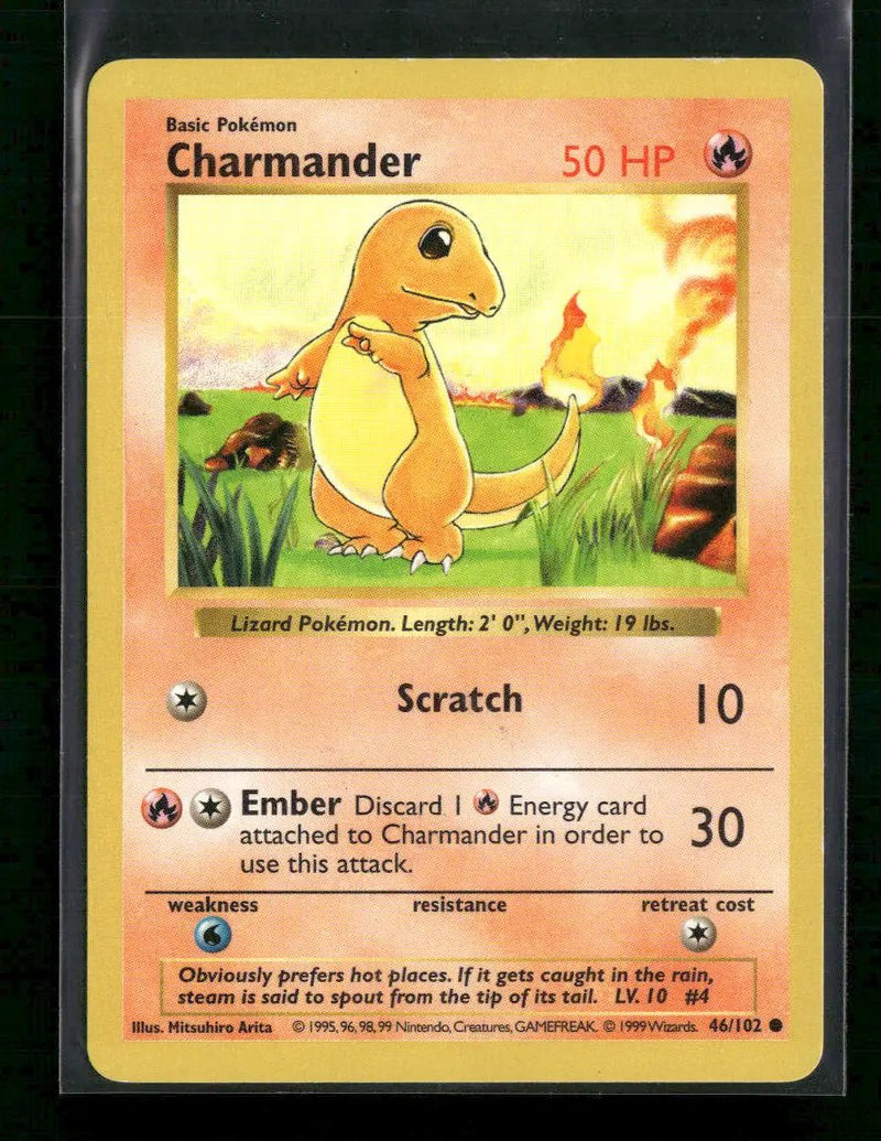 Base Set (Shadowless) Charmander #046/102