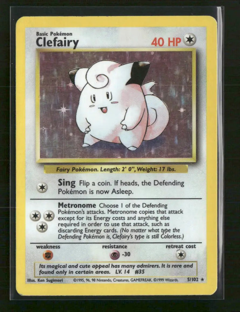 Base Set Clefairy #005/102