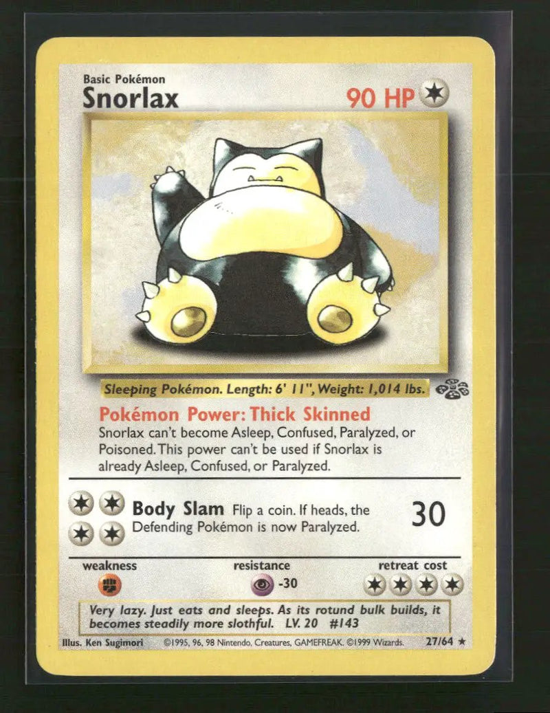 Jungle Snorlax (27) #27/64