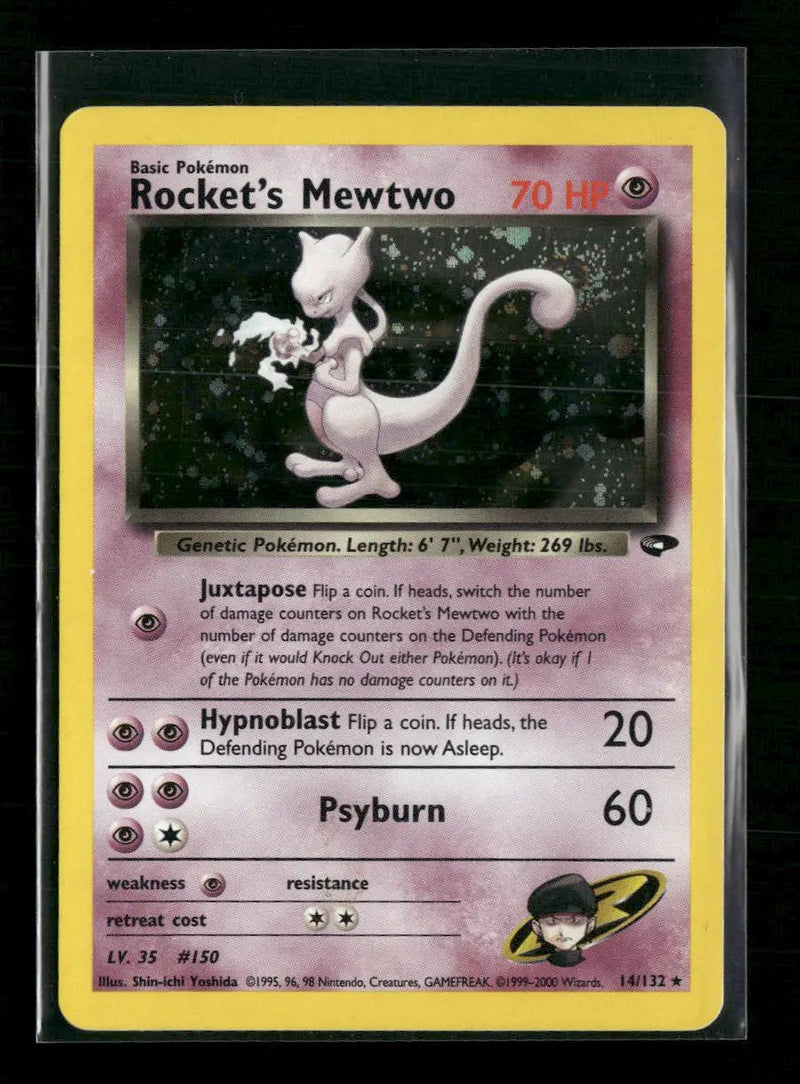 Gym Challenge Rocket's Mewtwo #014/132