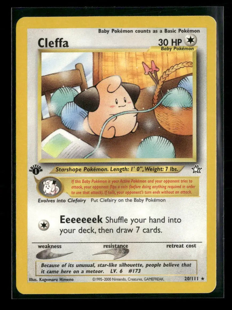 Neo Genesis Cleffa 1st Edition #020/111