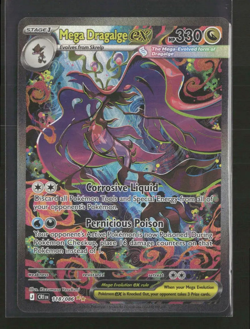 ME04: Chaos Rising Mega Dragalge ex #118/086