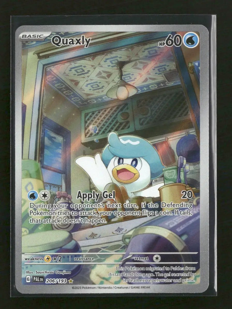 SV02: Paldea Evolved Quaxly #206/193