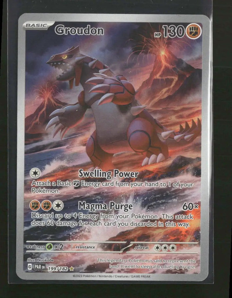 SV04: Paradox Rift Groudon #199/182